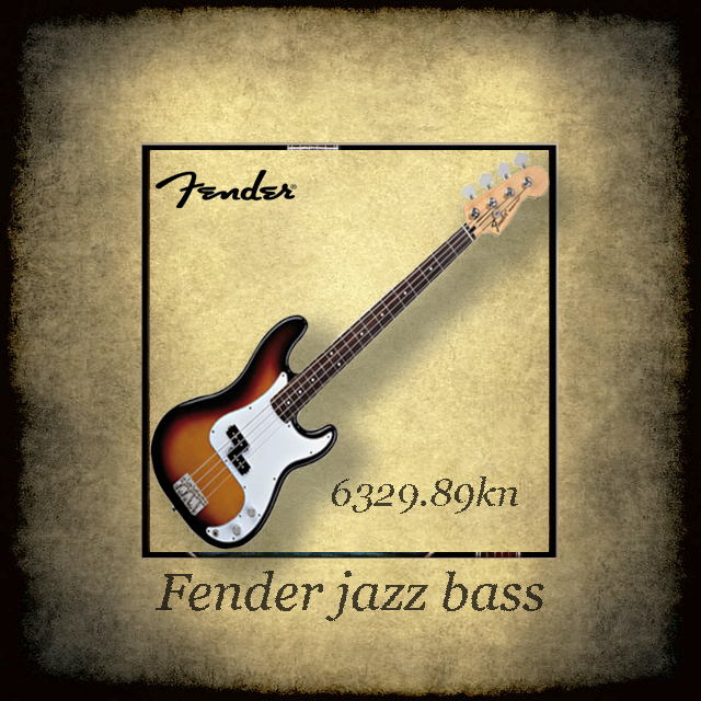 Fender player jazz bas gitara